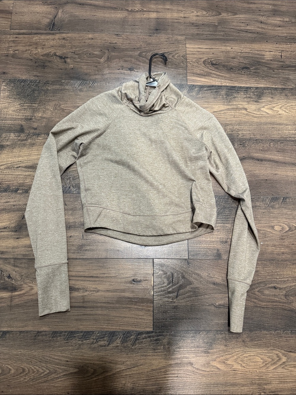 prAna‎ Mink Brown Zawn Cropped Sweater